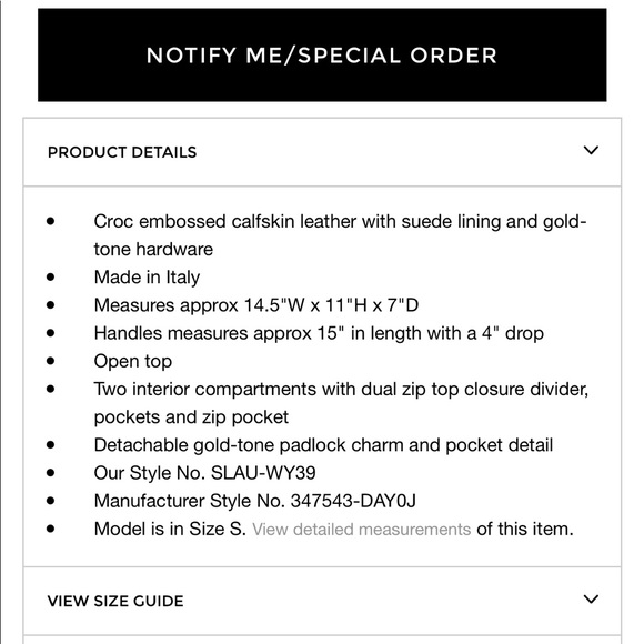 Red Saint Laurent Sac De Jour Embossed Croc Large - Picture 3 of 8